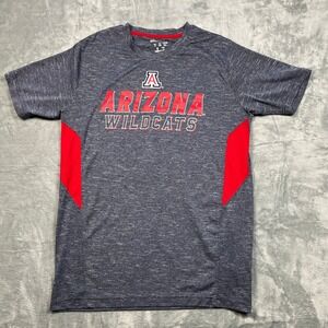 Champion Elite T-Shirt Men Medium Blue Arizona Wildcats Performance Short Sleeve